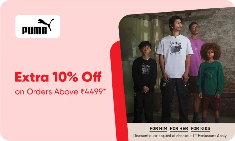 New Season Sale | Extra 10% Off On Orders Above Rs.4499