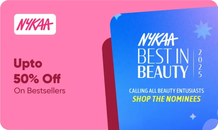 Nykaa Best in Beauty Sale – Up to 50% OFF on Bestselling Skincare, Makeup, Haircare & More – Top Beauty Brands at Unbeatable Prices