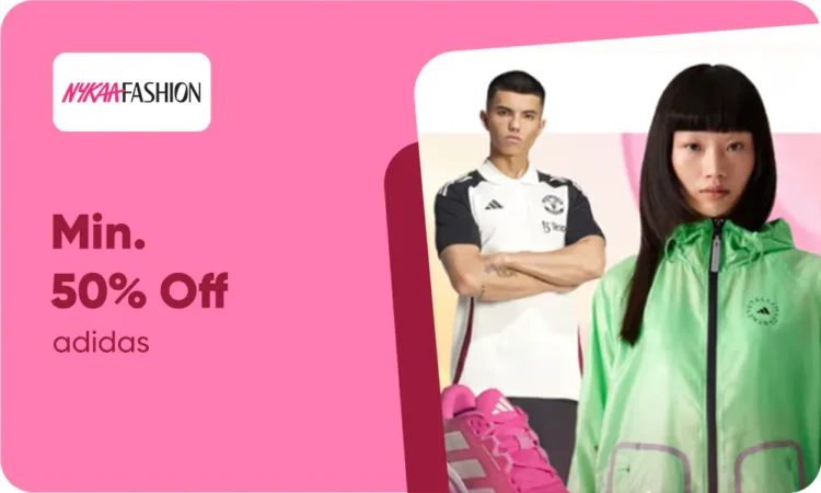 Nykaa Fashion Sale – Minimum 50% Off on Adidas Clothing, Footwear & Accessories – Shop Stylish Sportswear at Best Prices